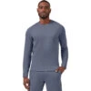 On Running Men's Crew Neck -On Running Small PNG SS21 Crewneck Dark M Pack Shot 1