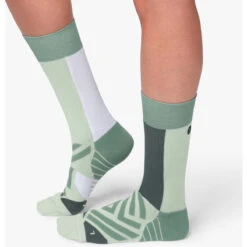 On Running Women's High Sock -On Running high sock fw19 mineral white w g1 1